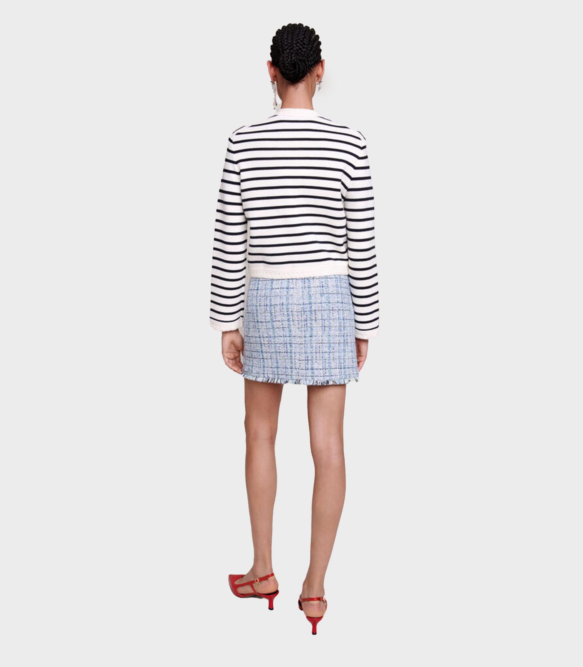 Navy / Ecru