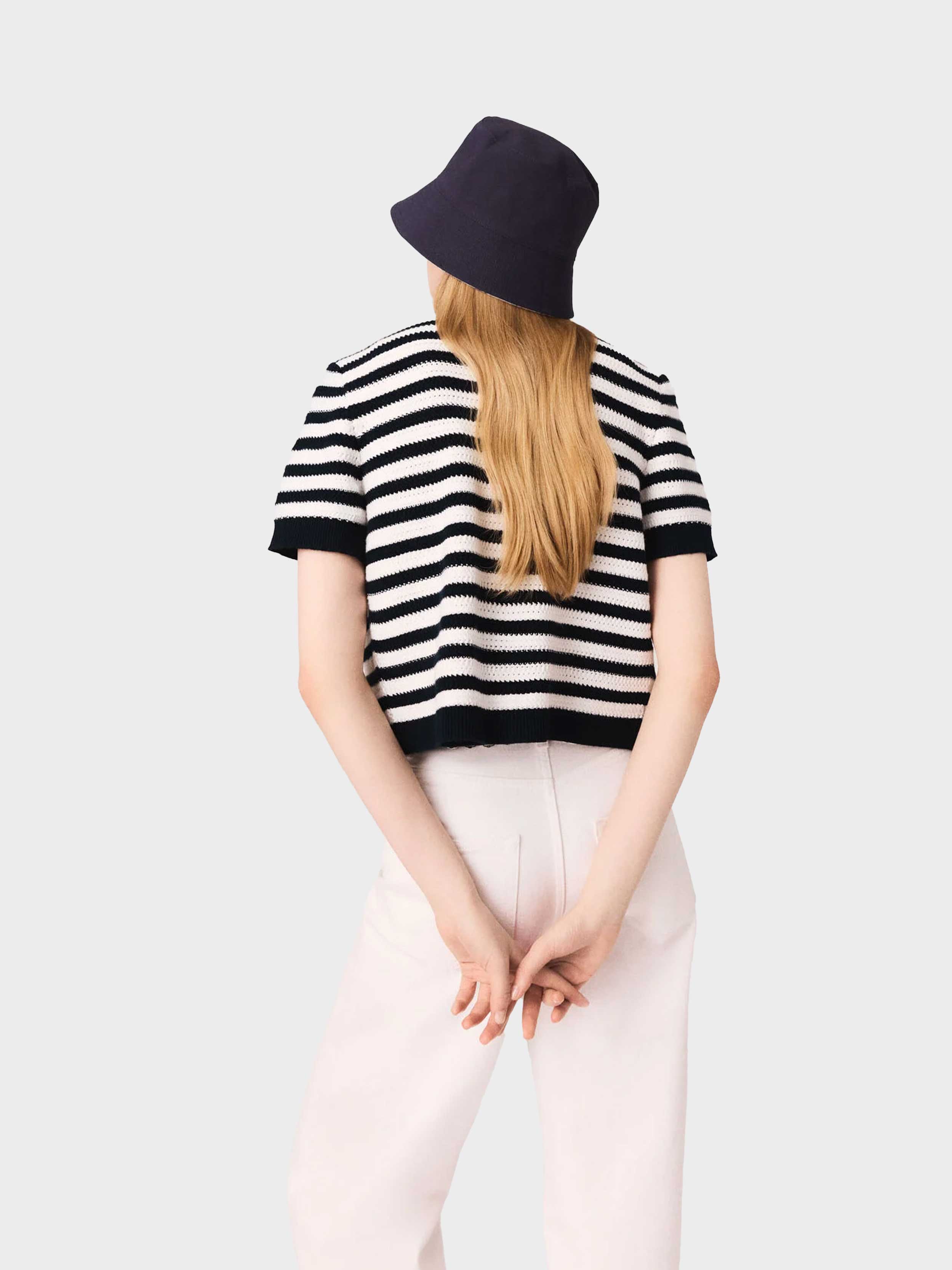 White / Navy