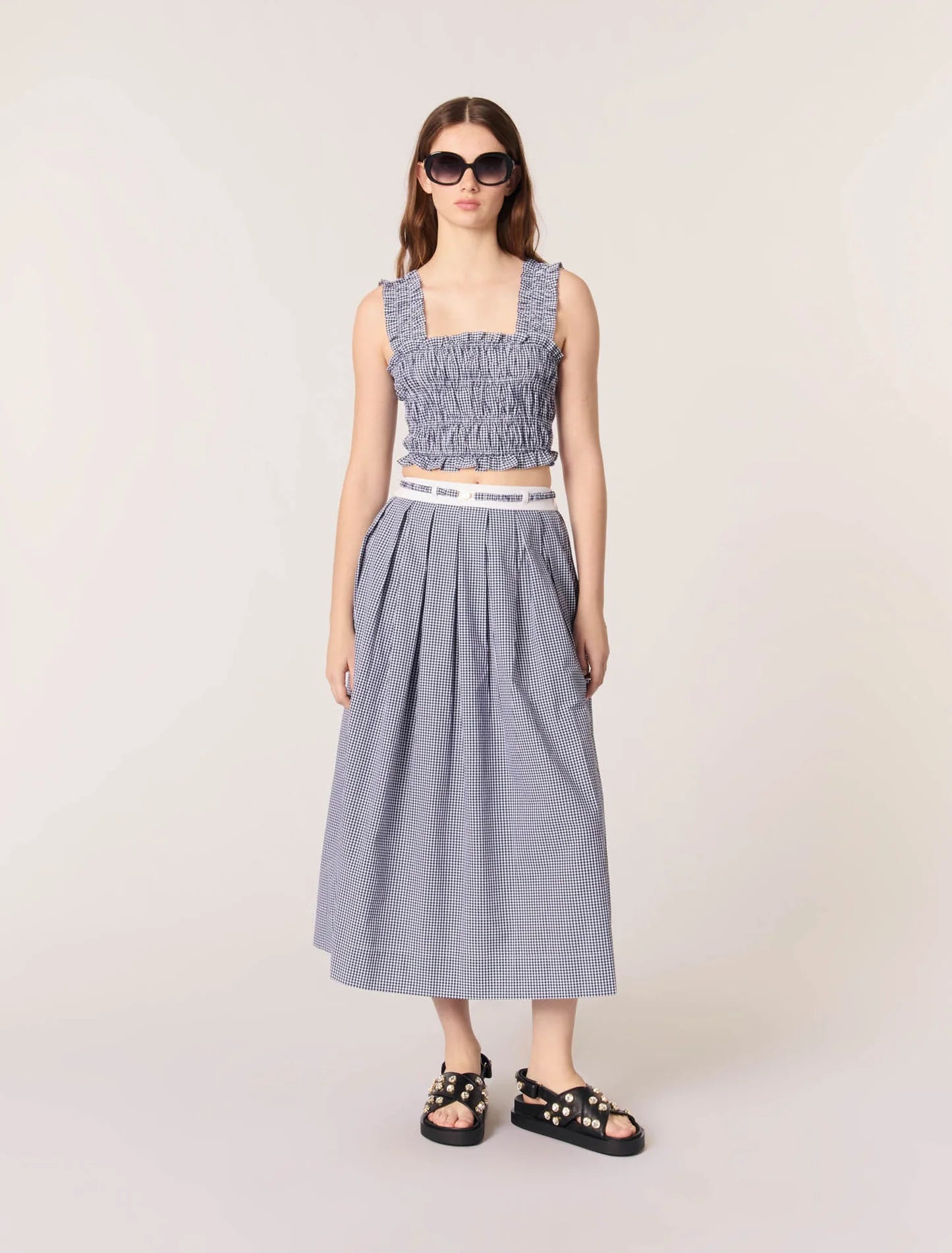 Navy \ White stripe