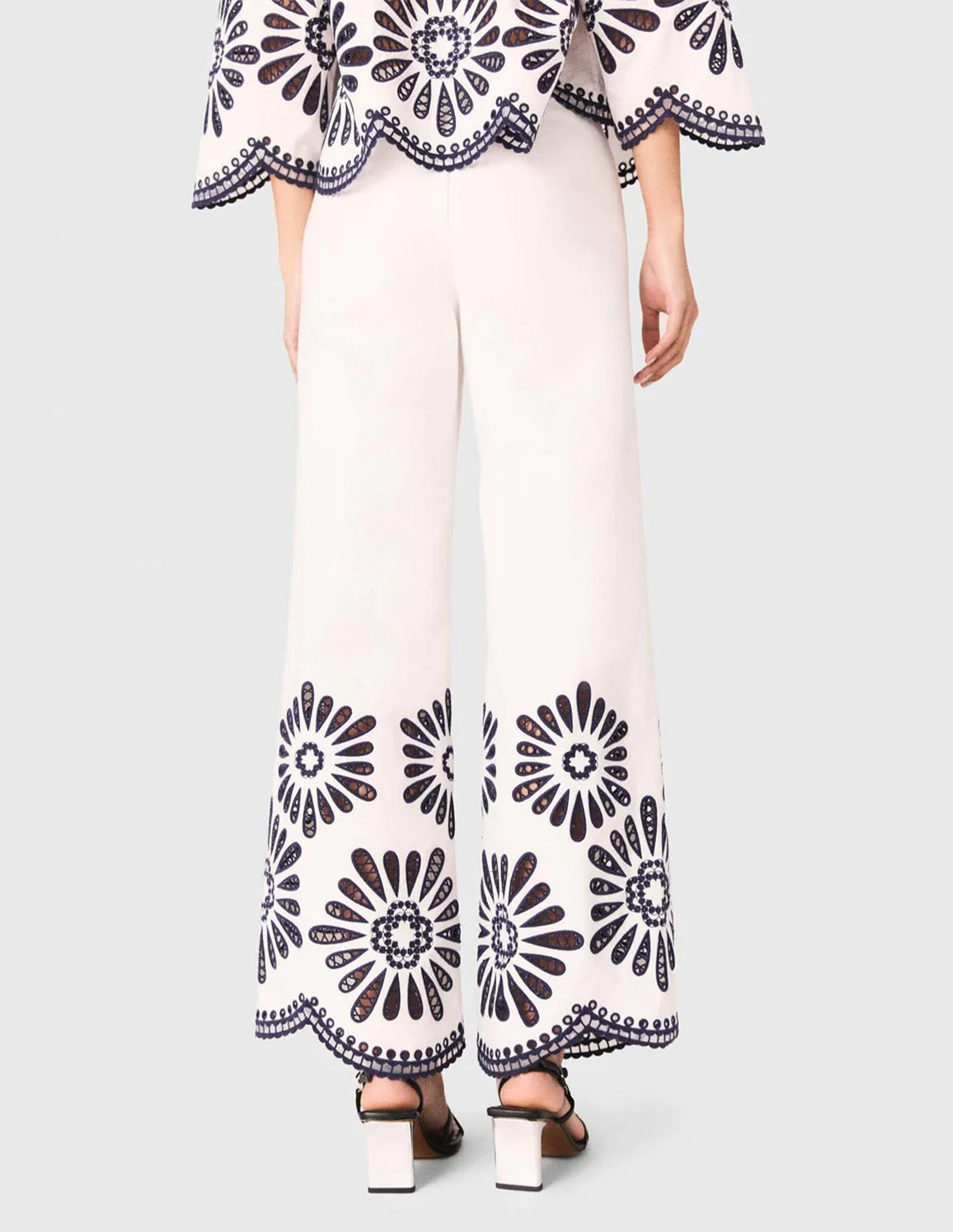 White / Navy