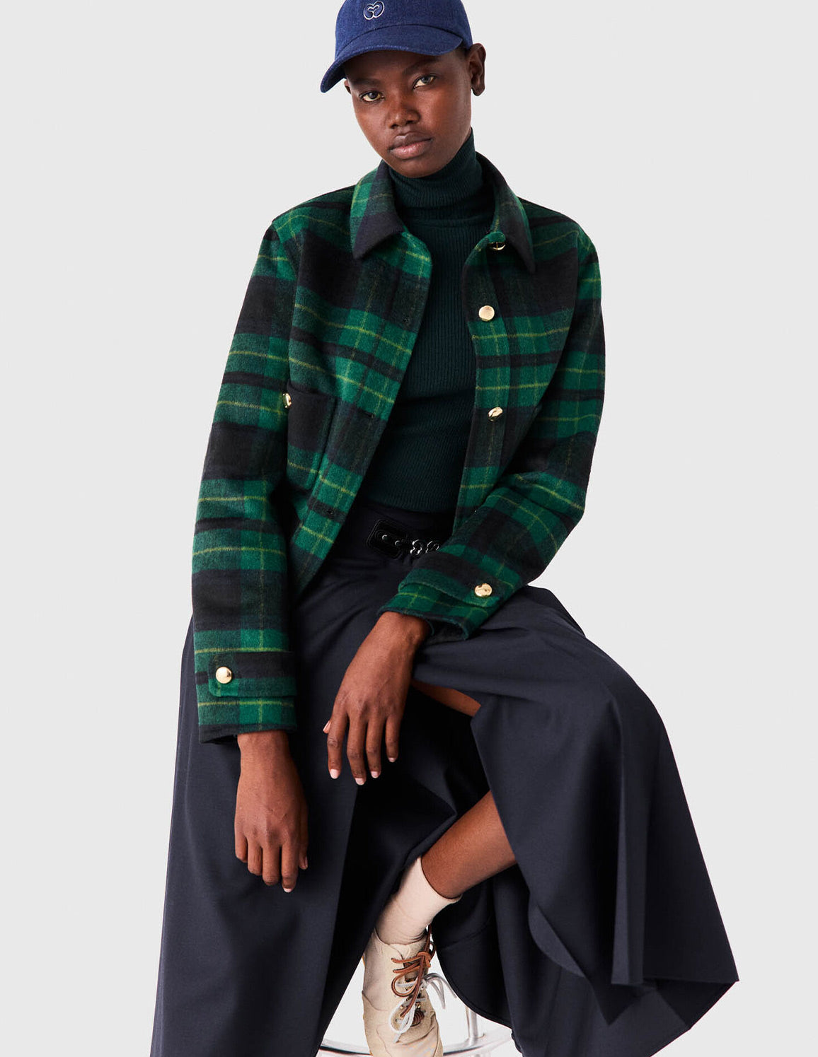 Navy/Green