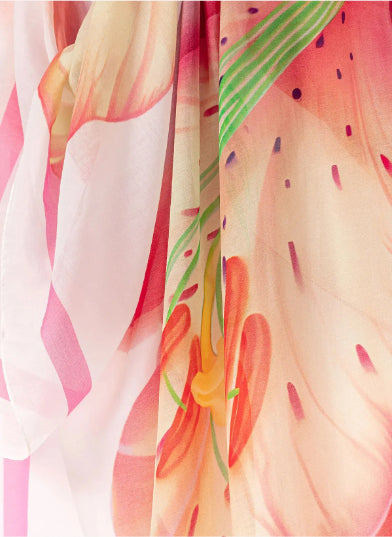 Ecru / Pink