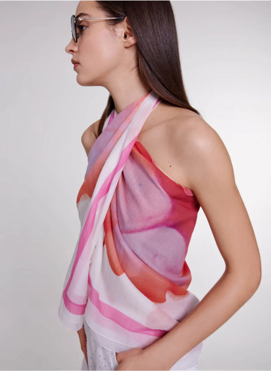 Ecru / Pink
