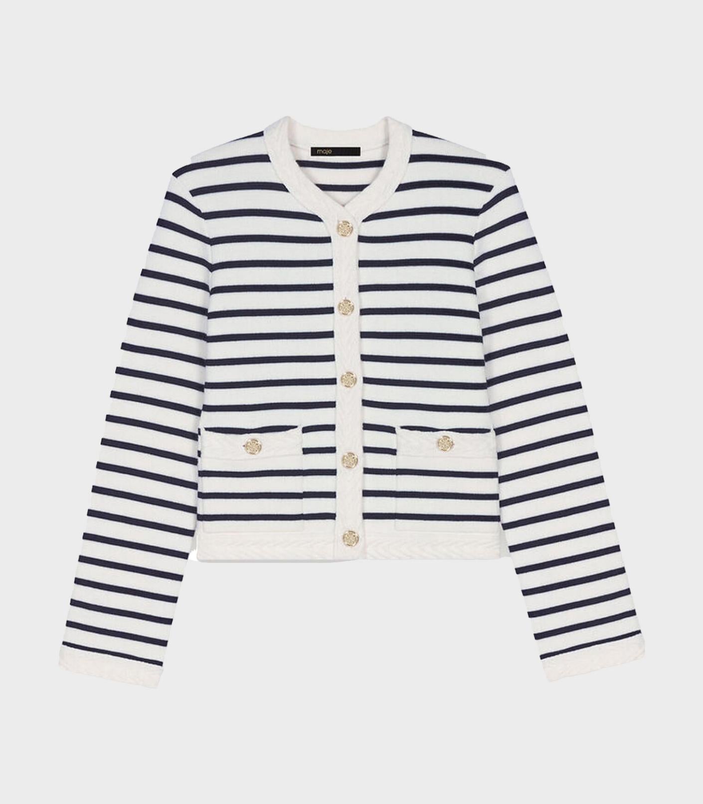 Navy / Ecru