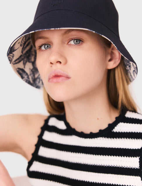 White / Navy