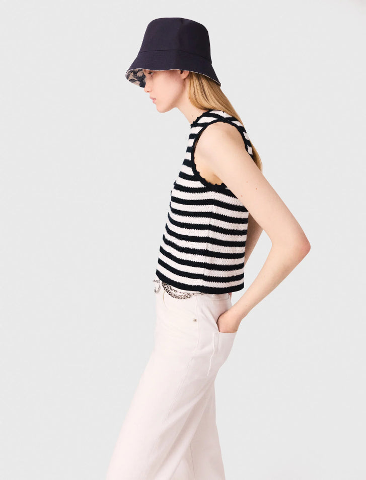 White / Navy
