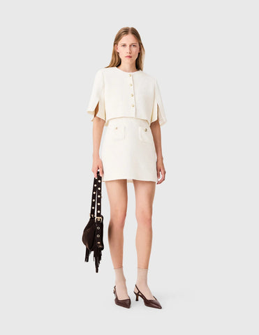 2-In-1 tweed dress