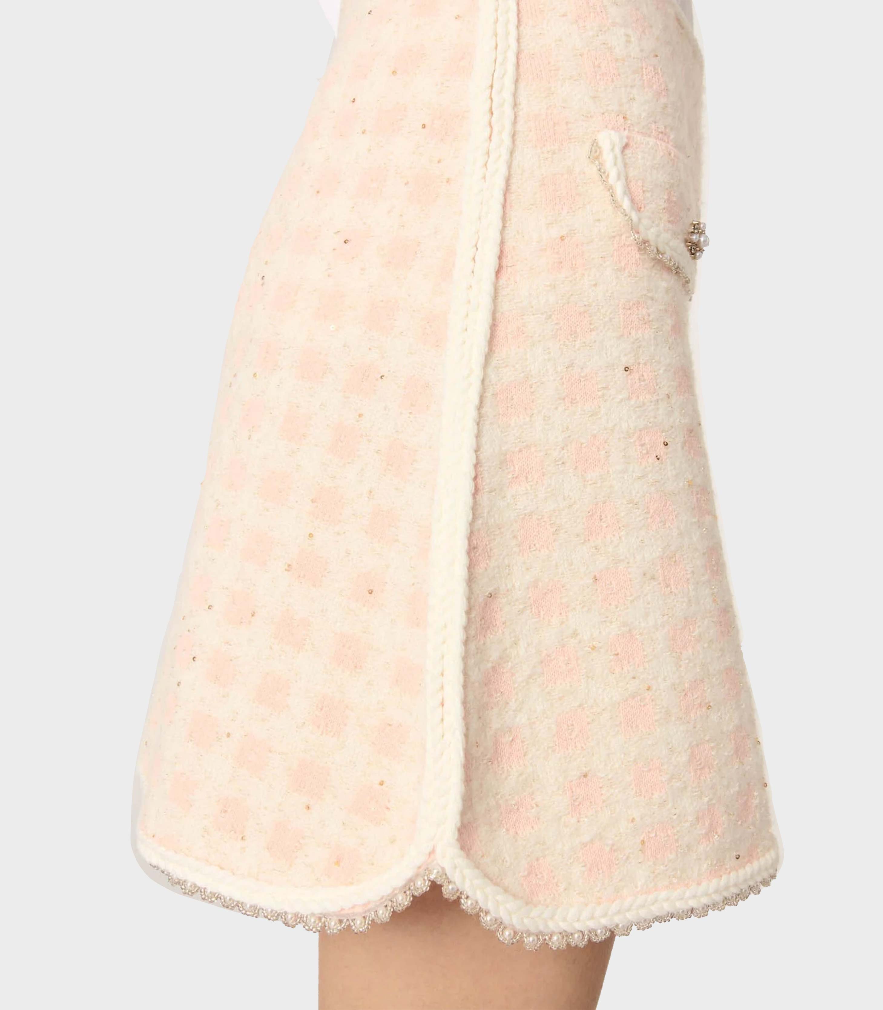 Ecru / Pink