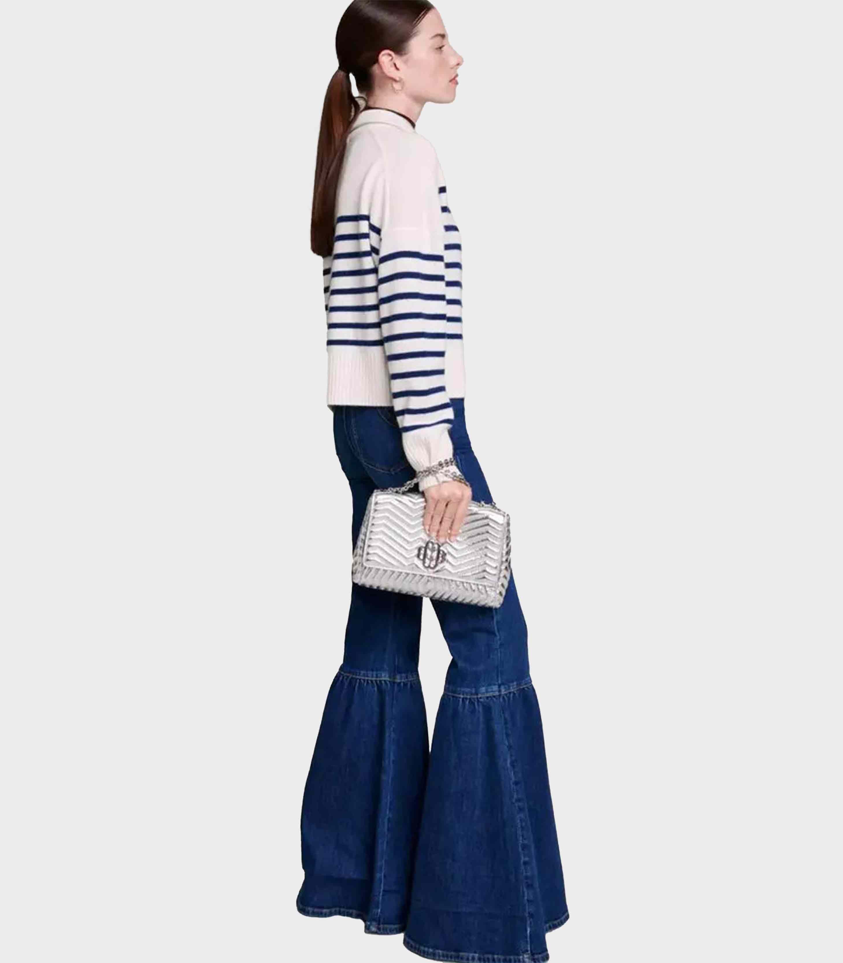 Navy / Ecru