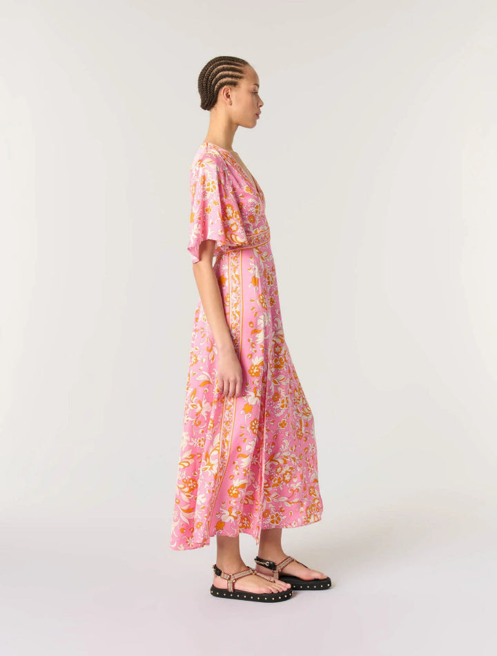 orange/pink