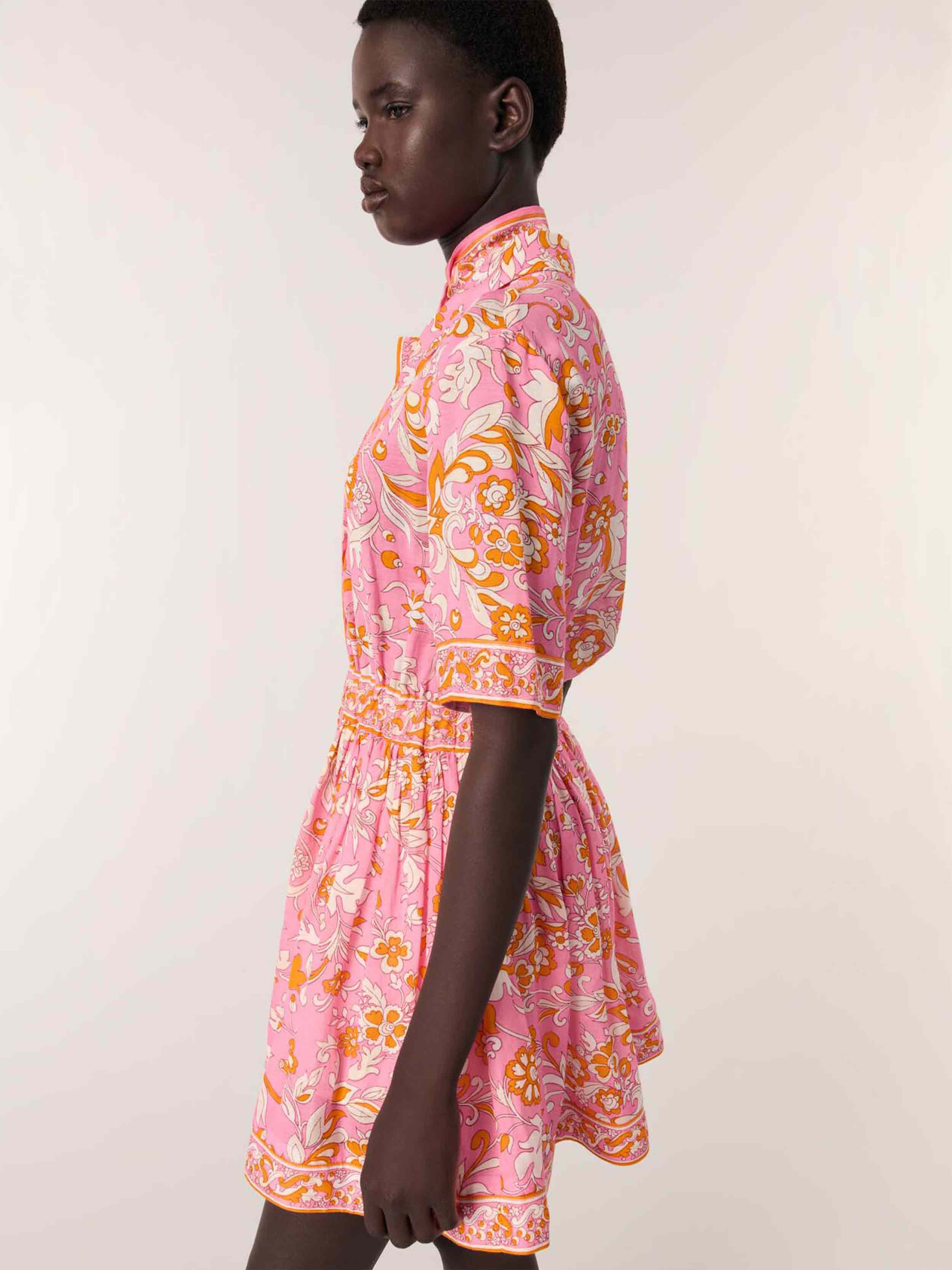 orange/pink