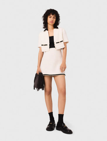 2-in-1 tweed dress