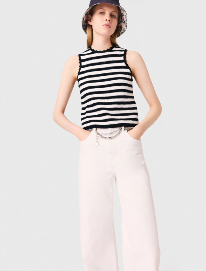 White / Navy