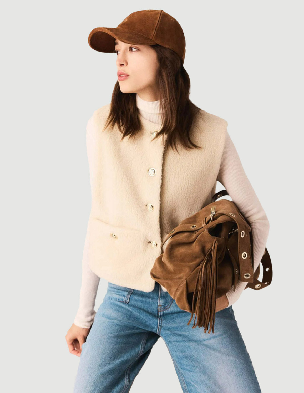 white / khaki