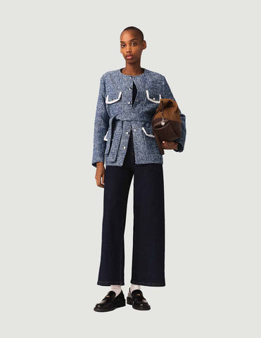 4-pocket tweed jacket